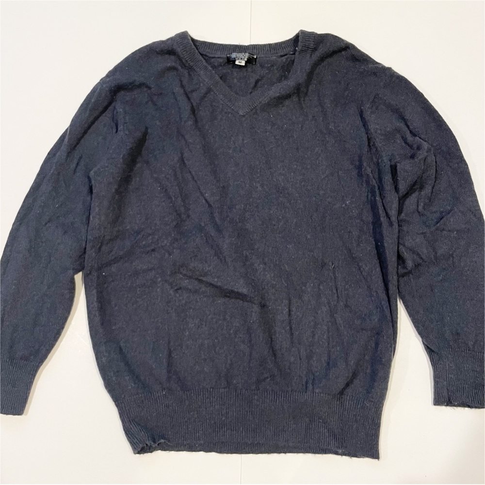 Dark blue cashmere long sleeve